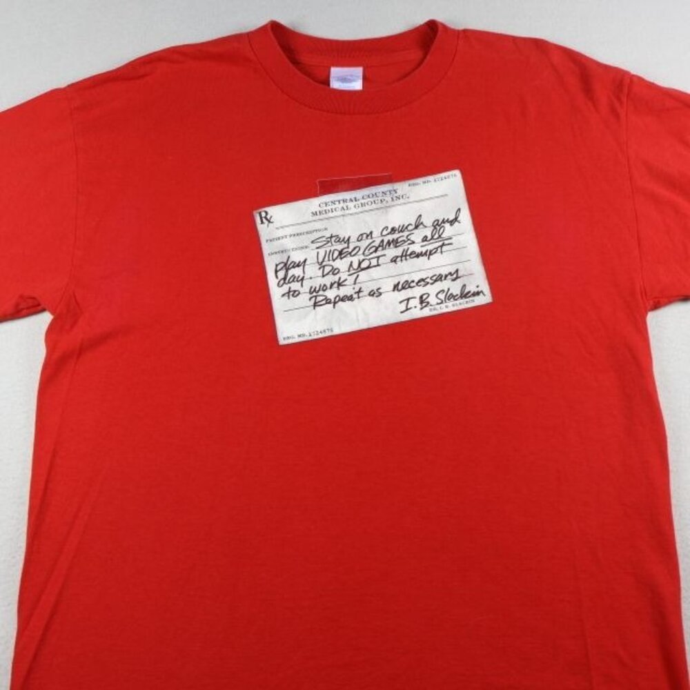 Tennessee River T-Shirt Mens XL Funny Gamer Shirt Prescription Video Games